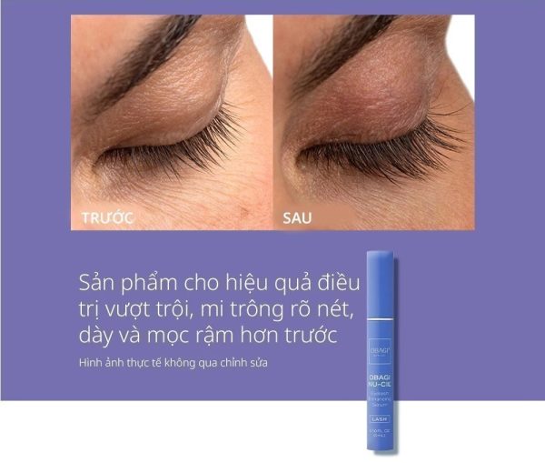 Combo Serum Dưỡng Mi Và Lông Mày Obagi Nu-Cil Eyelash & Eyebrow Boosting