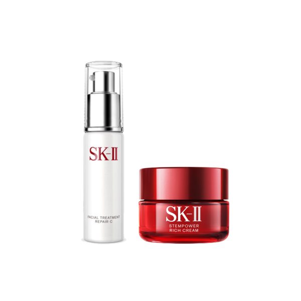 Bộ dưỡng phục hồi da SK-II Serum Repair C & Rich Cream – Làn da căng mướt, ẩm mượt chỉ sau 7 ngày
