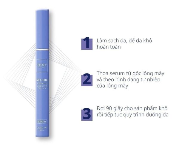 Tinh Chất Dưỡng Dày Lông Mày Obagi Eyebrow Boosting – Giúp Lông Mày Dày, Đậm Và Tự Nhiên
