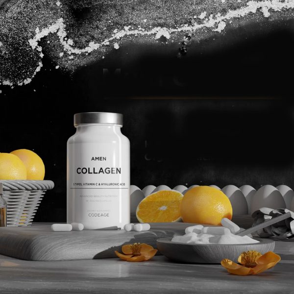 Viên Uống Collagen Codeage Amen – Dưỡng Da Căng Mướt, Làm Mờ Nếp Nhăn