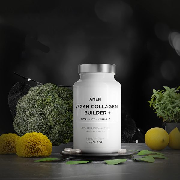 Viên Uống Collagen Thuần Chay Trẻ Hóa Da Codeage Amen Vegan Collagen Builder+