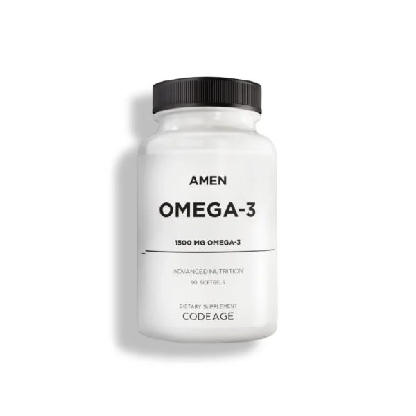 Viên Uống Dầu Cá Codeage Amen Omega-3 – Hỗ Trợ Tim Mạch & Làm Đẹp Da
