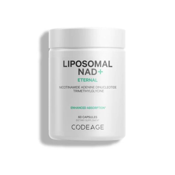 Viên Uống Trẻ Hóa Tế Bào Codeage Liposomal NAD+ Eternal – Bí Quyết Duy Trì Thanh Xuân