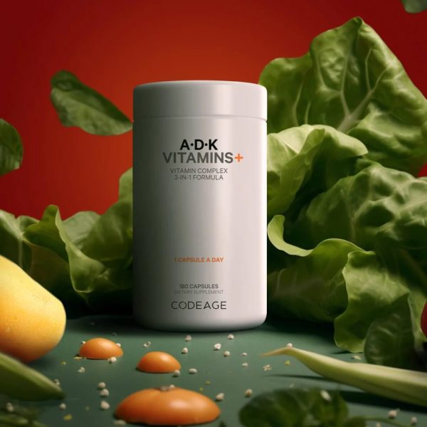 Viên Uống Vitamin ADK Codeage – Bổ Sung A, D3, K2 Cho Cơ Thể Khỏe Mạnh Mỗi Ngày