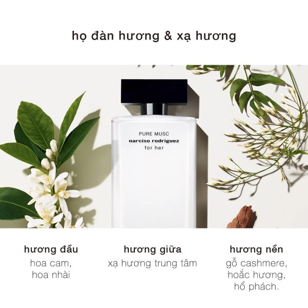 Nước Hoa Narciso Rodriguez Pure Musc For Her EDP 100ml – Hương thơm tinh tế quyến rũ