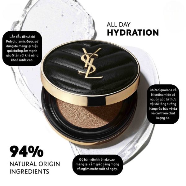 Phấn nước YSL Le Cushion Encre De Peau Couture Cushion Foundation chính hãng