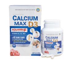 Viên uống canxi hữu cơ Calcium Max D3 hộp 60 viên