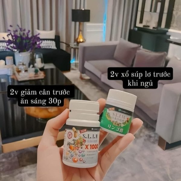 Viên uống giảm cân Slim X1000 chính hãng Nhật Bản