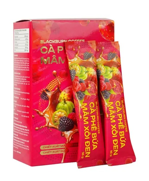 Cà phê giảm cân bứa mâm xôi đen Blackburn Coffee Cà phê giảm cân bứa mâm xôi đen Blackburn Coffee – Giải pháp năng lượng, đồng hành cùng cân nặng lý tưởng