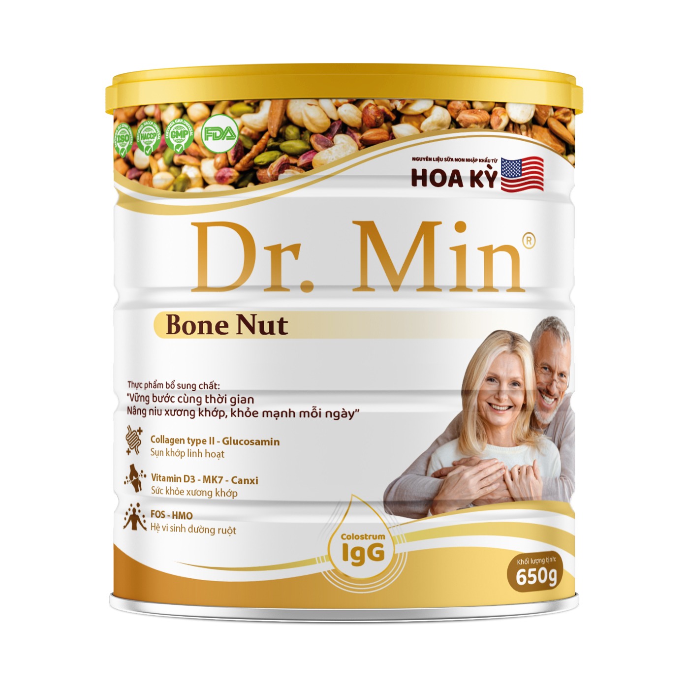 Sữa hạt xương khớp Dr.min 650g Sữa hạt xương khớp Dr.min 650g – Lựa chọn dinh dưỡng tốt cho xương và sụn khớp