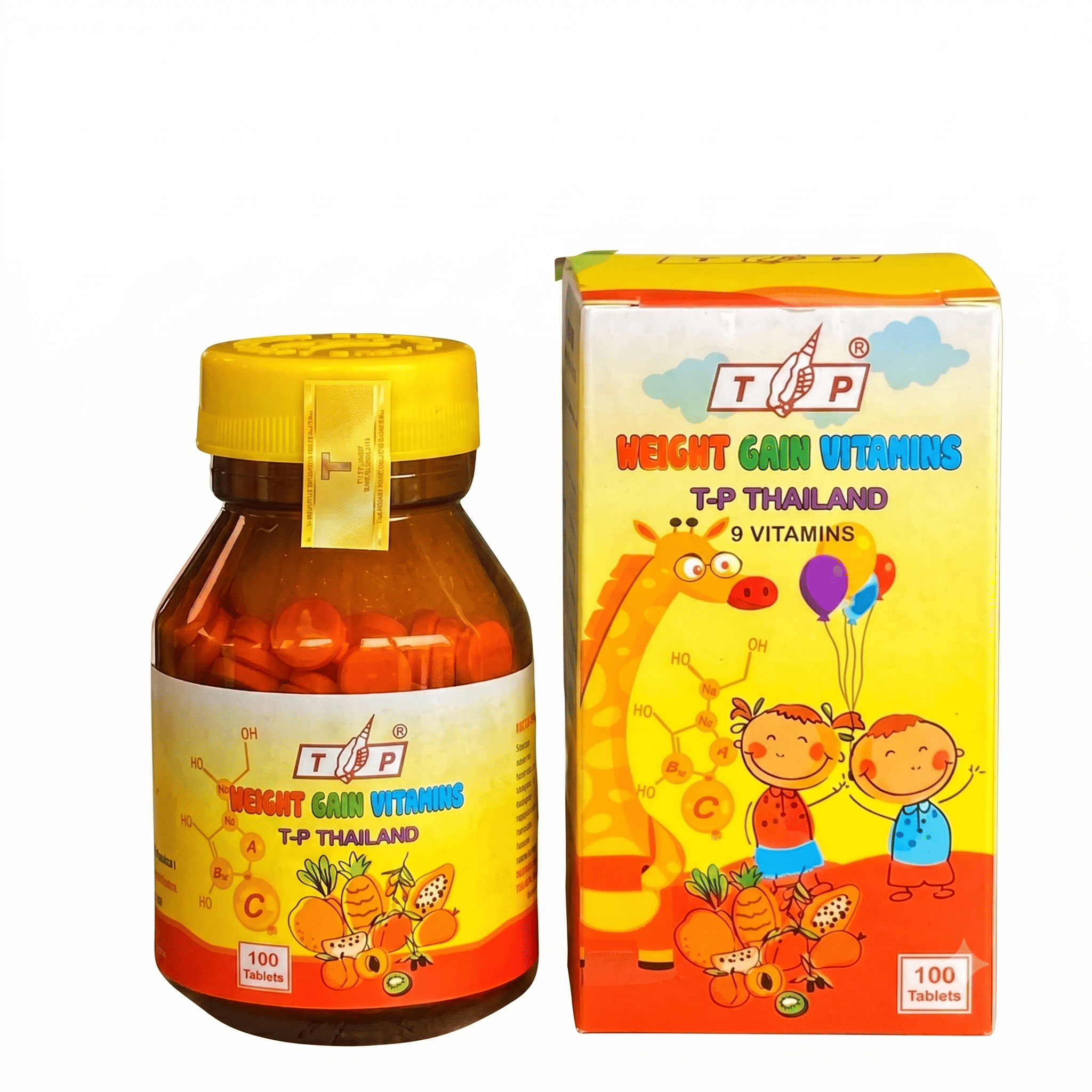 Vitamin Tăng Cân TP Thái Lan Chính Hãng – Weight Gain Vitamin Tăng Cân TP Thái Lan Chính Hãng – Weight Gain Vitamins (Hộp 100 Viên)