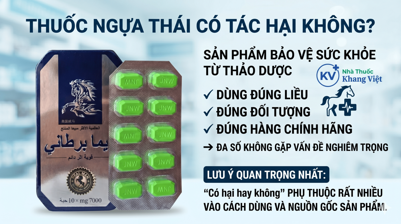 tác hại của thuốc ngựa thái Tác Hại Của Thuốc Ngựa Thái: Có Hại Không Và Lưu Ý Khi Dùng